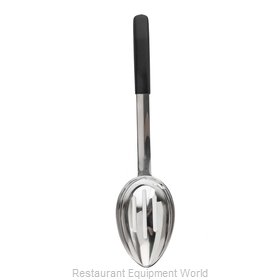 Tablecraft AM5334BK Serving Spoon, Slotted