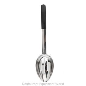 Tablecraft AM5344BK Serving Spoon, Slotted