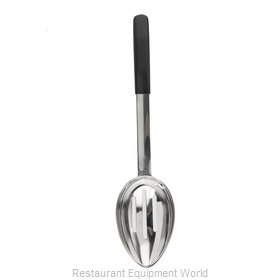 Tablecraft AM5354BK Serving Spoon, Slotted
