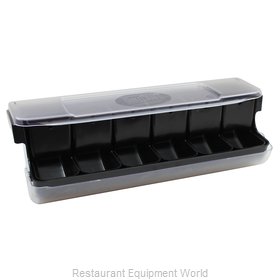 Tablecraft BCD6000BK Bar Condiment Holder