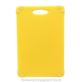 Tablecraft CBG1218AYL Cutting Board, Plastic