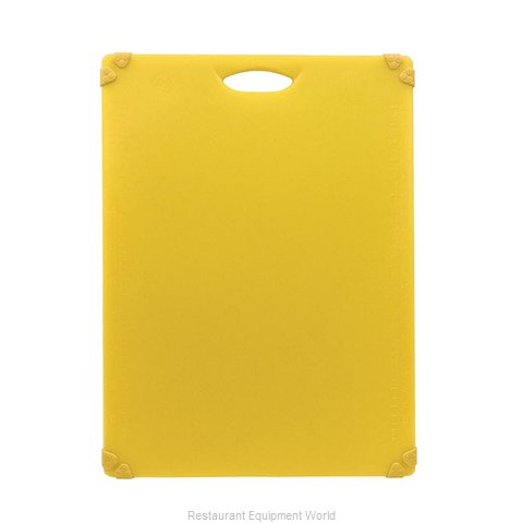 Tablecraft CBG1824AYL Cutting Board, Plastic