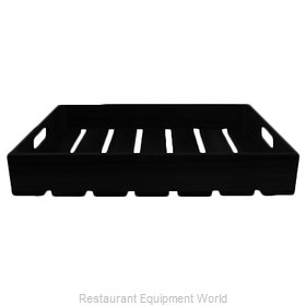 Tablecraft CRATE114BK Bread Basket / Crate