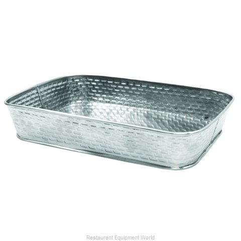 Tablecraft GPSS90 Platter, Stainless Steel