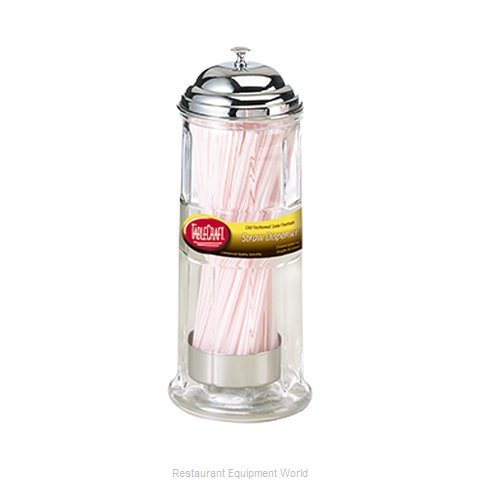 Tablecraft H714CH Straw Dispenser