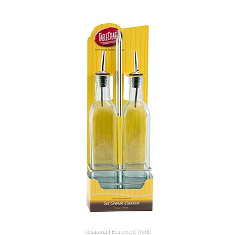 Tablecraft H916N Oil & Vinegar Cruet Set