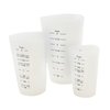 Taza Medidora, Plástico
 <br><span class=fgrey12>(Tablecraft HSMC3 Measuring Cups)</span>