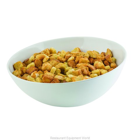 Tablecraft M4092WH Serving Bowl, Plastic