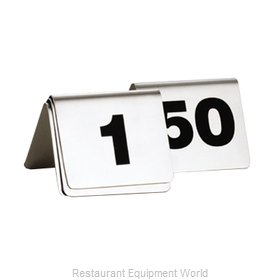 Tablecraft T150 Tabletop Sign, Tent / Number