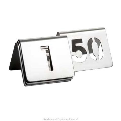 Tablecraft TC150 Tabletop Sign, Tent / Number
