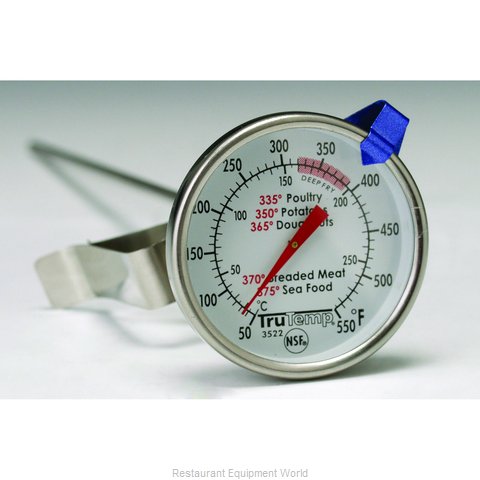 Taylor Precision 3522FS Thermometer, Deep Fry / Candy (Magnified)