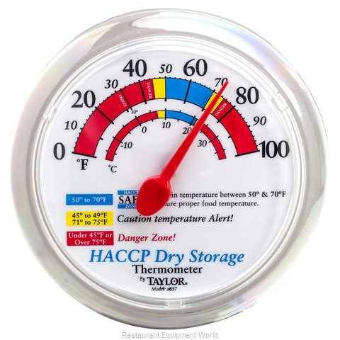 Taylor Precision 5637 Thermometer, Time Temp HACCP