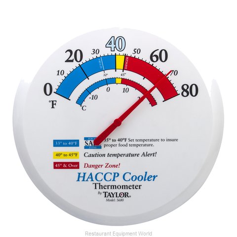 Taylor Precision 5680 Thermometer, Time Temp HACCP