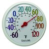 Termómetro Ambiental, Ventana/Pared
 <br><span class=fgrey12>(Taylor Precision 6714 Thermometer, Window Wall)</span>