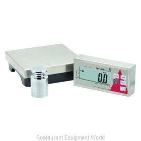 Taylor TE10SSW Electronic Portion Control Scale w/ LCD Digital Display, 10 lb, Stainless Steel