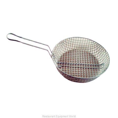 Fryer Basket, 8, Stainless Steel, Round, Thunder Group SLFB003