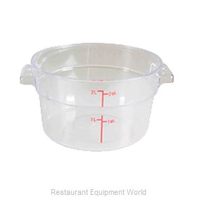 Thunder Group PLRFT302PC Food Storage Container, Round