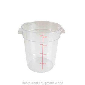 Thunder Group PLRFT304PC Food Storage Container, Round