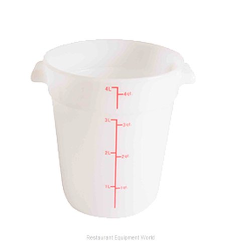 Thunder Group PLRFT304PP Food Storage Container, Round