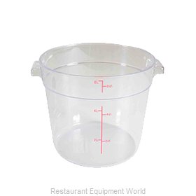 Thunder Group PLRFT306PC Food Storage Container, Round