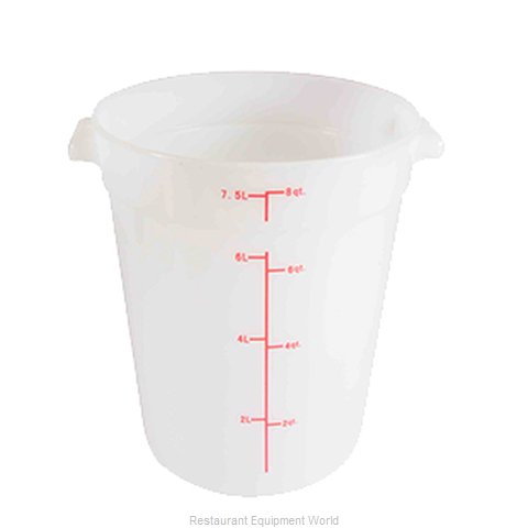 Thunder Group PLRFT308PP Food Storage Container, Round