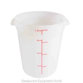 Thunder Group PLRFT308PP Food Storage Container, Round