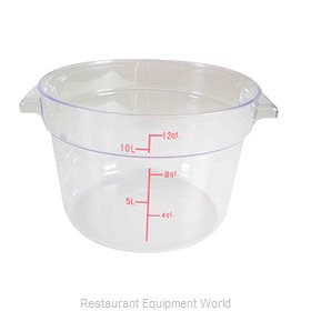 Thunder Group PLRFT312PC Food Storage Container, Round