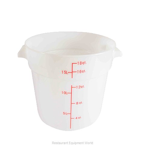 Thunder Group PLRFT318PP Food Storage Container, Round