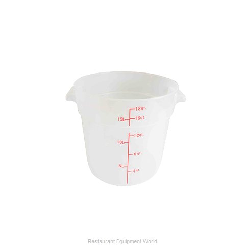 Thunder Group PLRFT318TL Food Storage Container, Round