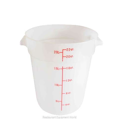 Thunder Group PLRFT322PP Food Storage Container, Round