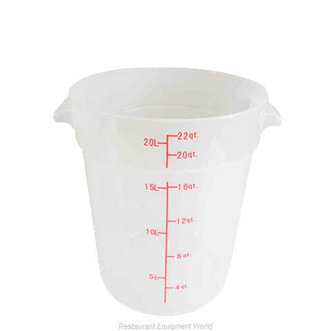 Thunder Group PLRFT322TL Food Storage Container, Round