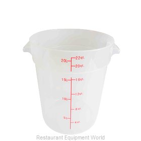 Thunder Group PLRFT322TL Food Storage Container, Round