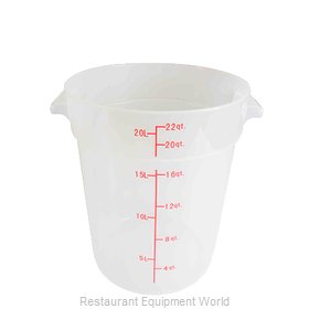 Thunder Group PLRFT322TL Food Storage Container, Round