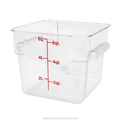 Thunder Group PLSFT006PC Food Storage Container, Square