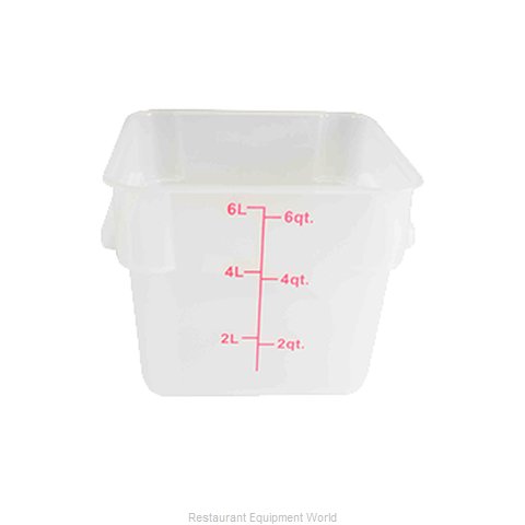 Thunder Group PLSFT006TL Food Storage Container, Square (Magnified)
