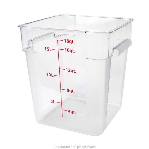 Thunder Group PLSFT018PC Food Storage Container, Square