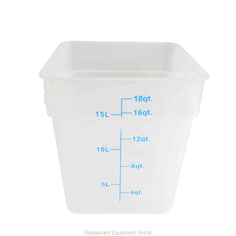 Thunder Group PLSFT018TL Food Storage Container, Square