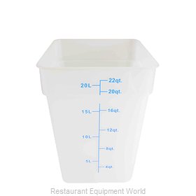 Thunder Group PLSFT022TL Food Storage Container, Square