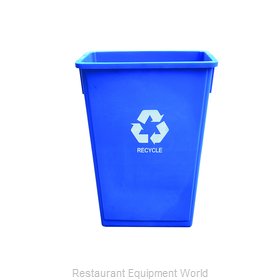 Thunder Group PLTC023R Recycling Receptacle / Container, Plastic