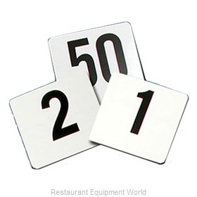 Thunder Group PLTN4050 Table Numbers Cards