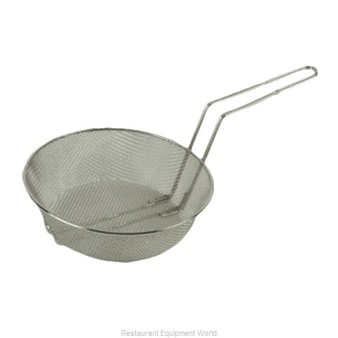 Fryer Basket, 8, Stainless Steel, Round, Thunder Group SLFB003