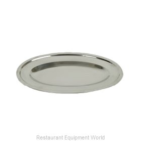 Thunder Group SLOP010 Platter, Stainless Steel