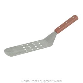Turner/Spatula, 14-1/4 , Stainless Steel, Perforated, Thick Handle,  Thunder Group SLBF011