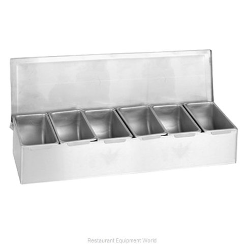 Thunder Group SSCD006 Bar Condiment Server, Countertop