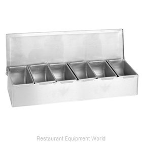 Thunder Group SSCD006 Bar Condiment Server, Countertop