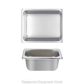 Thunder Group STPA4122 Steam Table Pan, Stainless Steel