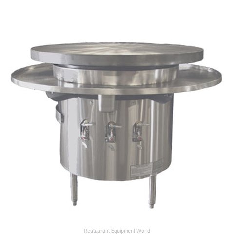 Town MBR-36 Round Griddle / Fry Top, Gas