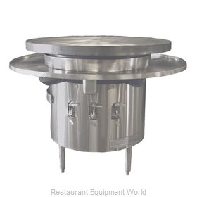 Town MBR-36 Round Griddle / Fry Top, Gas