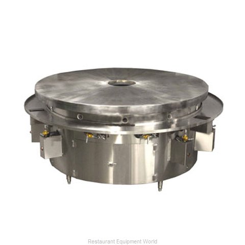 Town MBR-60/C Round Griddle / Fry Top, Gas