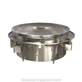 Town MBR-60/C Round Griddle / Fry Top, Gas